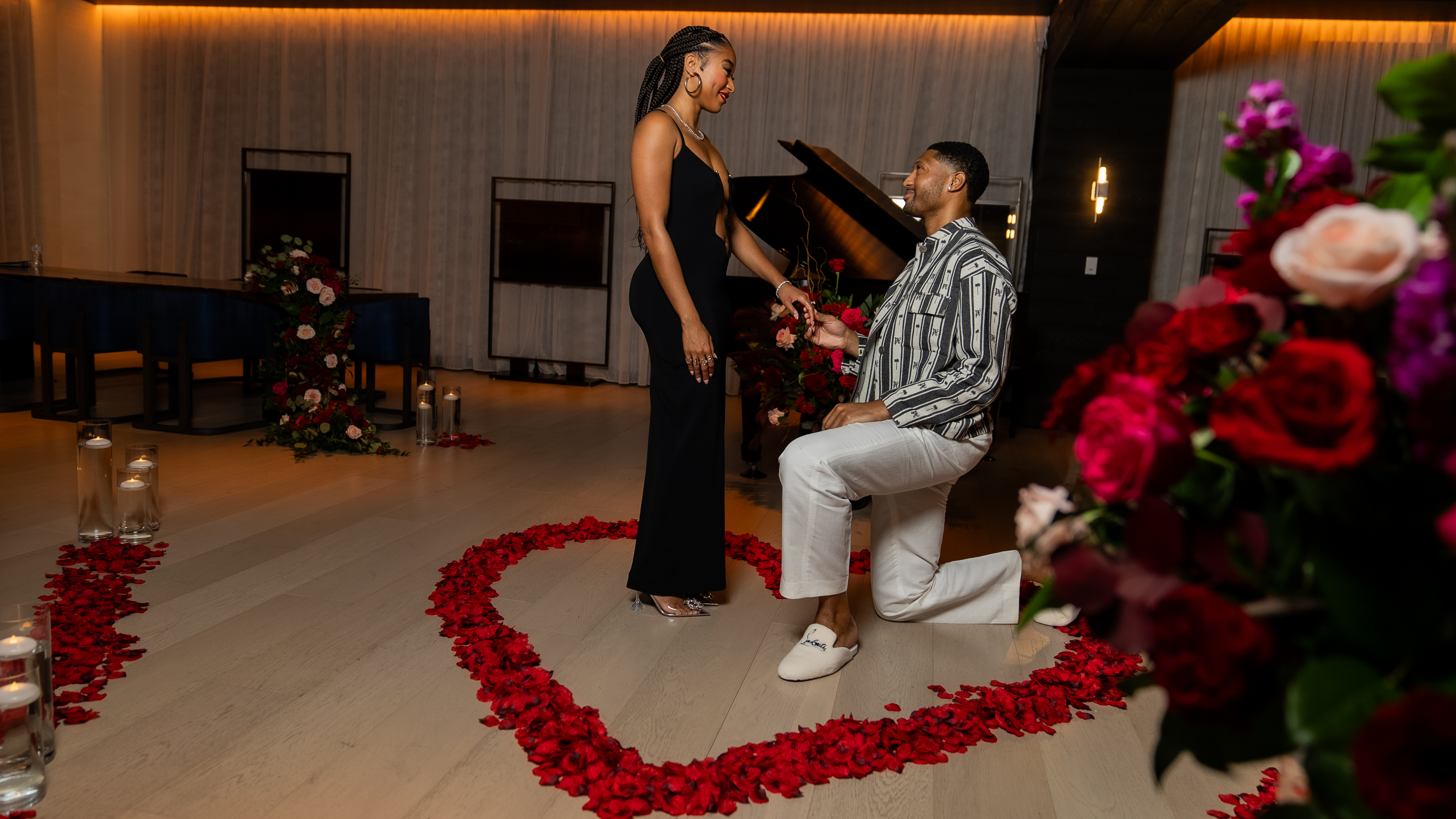 Isis and Shea — wedding welcome